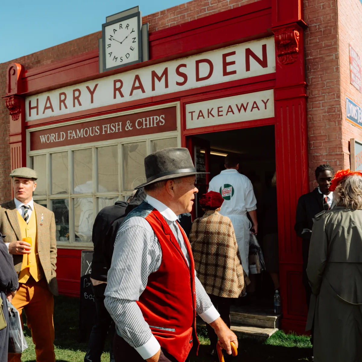 Goodwood Revival shop front